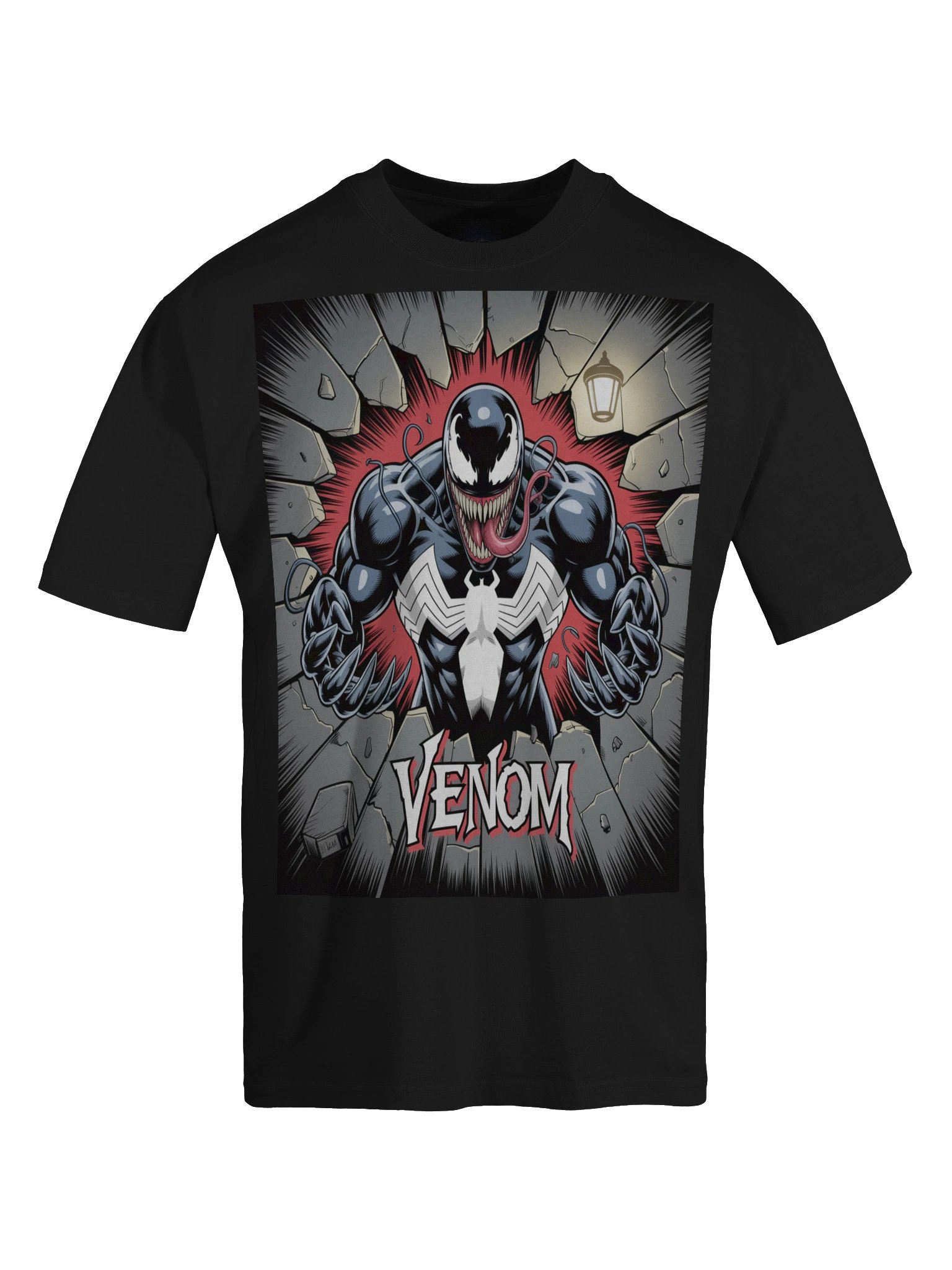 Lantern Breach: Venom Faded Oversized Tee product image (1)
