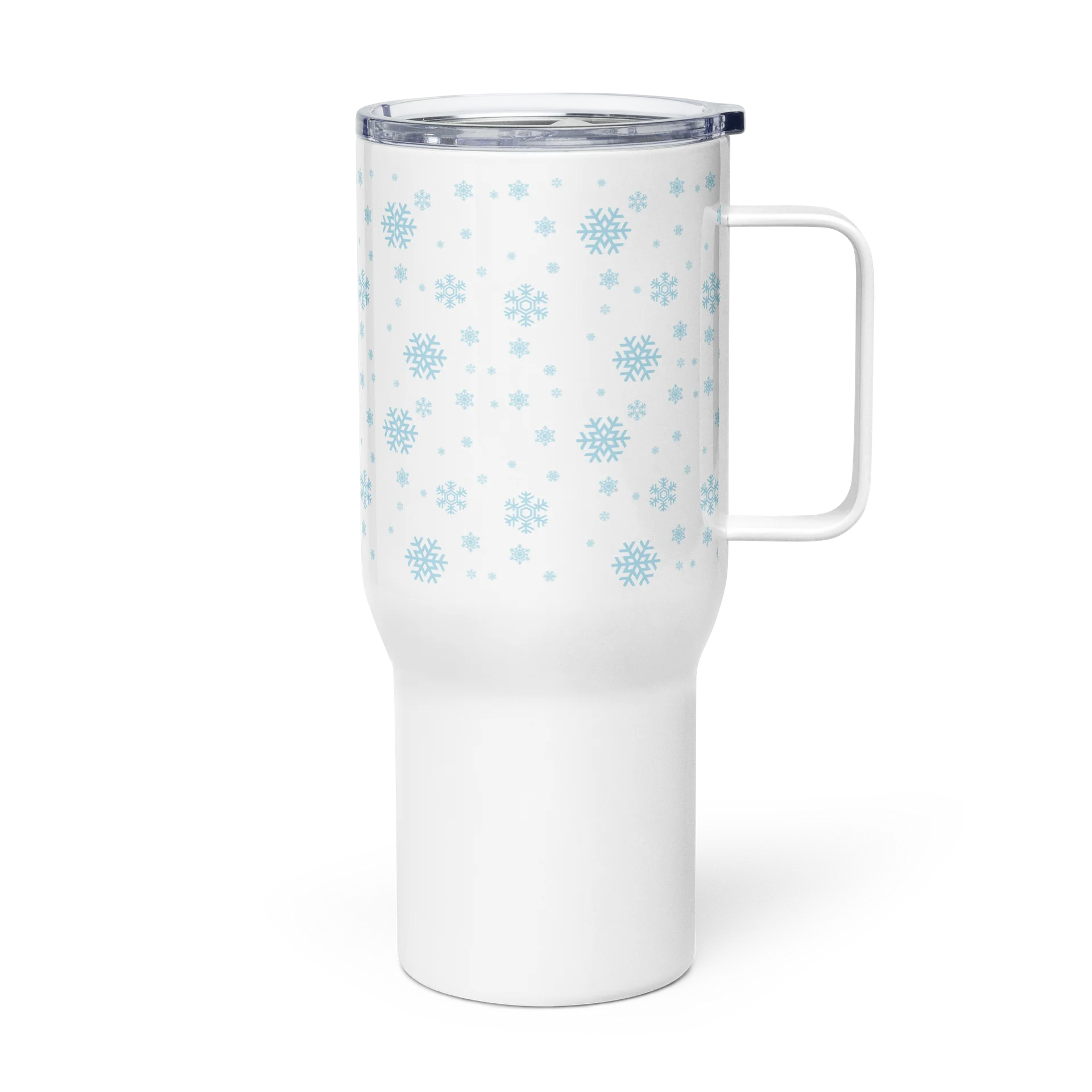 Snowflake Travel Mug with Handle product image (3)