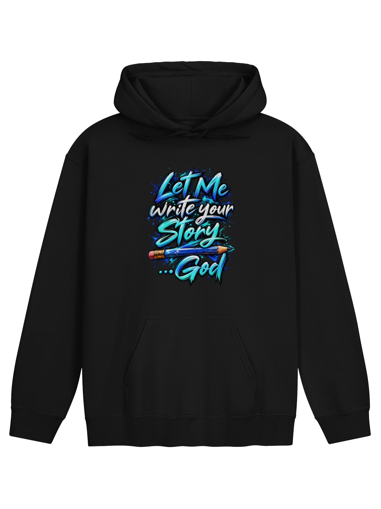 Let Me Write Your Story, God Hoodie | Trust God's Plan, Surrender Your Future | Christian Faith Streetwear product image (1)