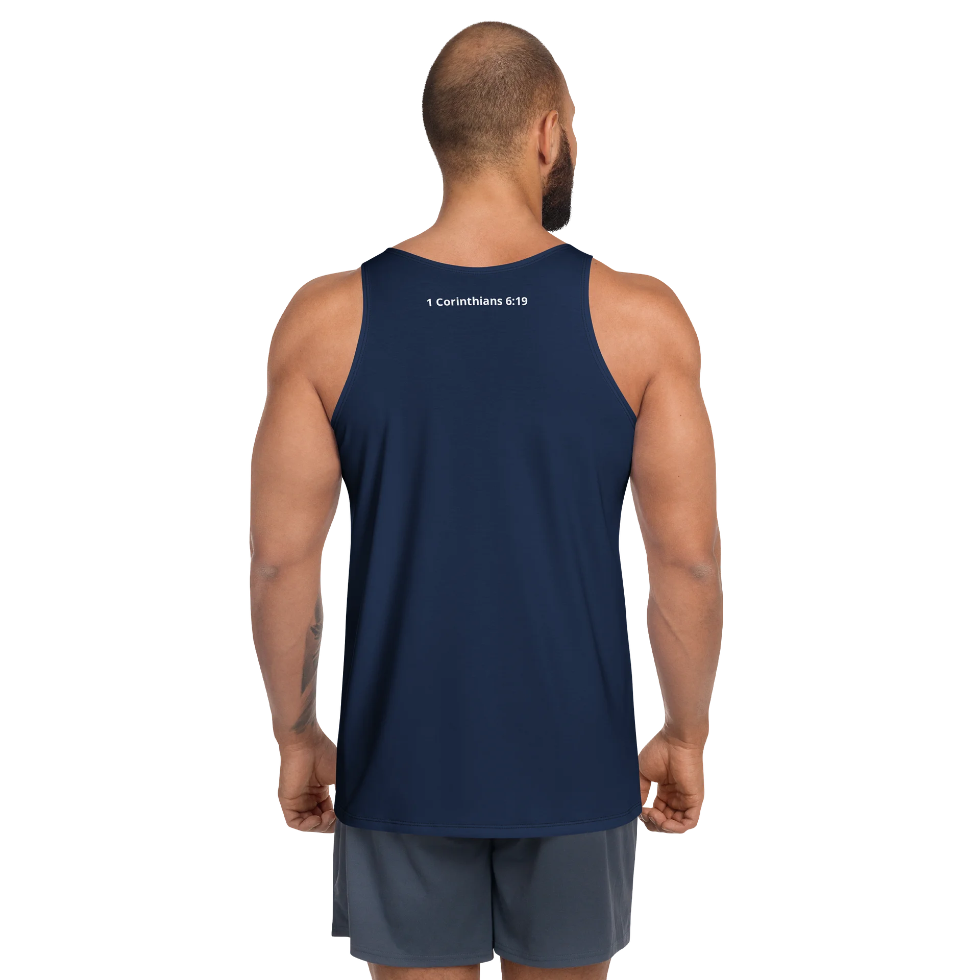 His House Mens Performance Tank - Navy product image (4)