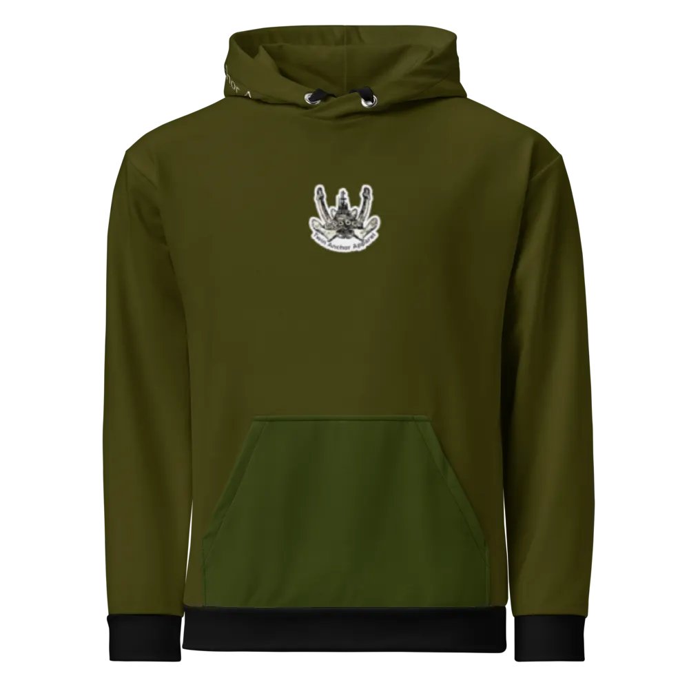 Mirrored Tug Hudson & Barge Bridal Chain (Green) – Performance Marine Wear | Twin Anchor Apparel North Current Line product image (2)