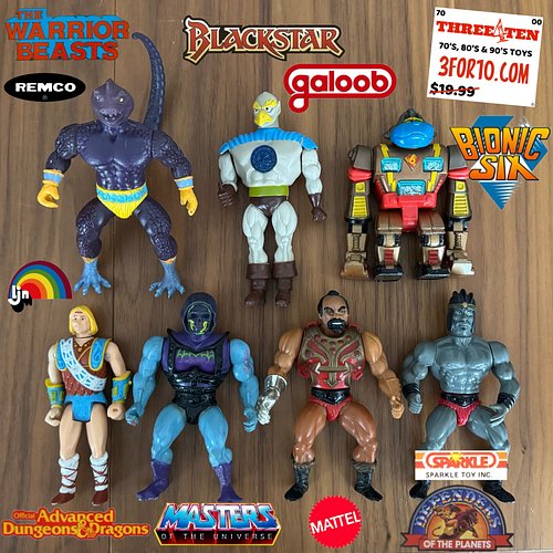 Every now and then in the world of vintage toys ya hit a good one. This was one of those times. An online auction that went r...