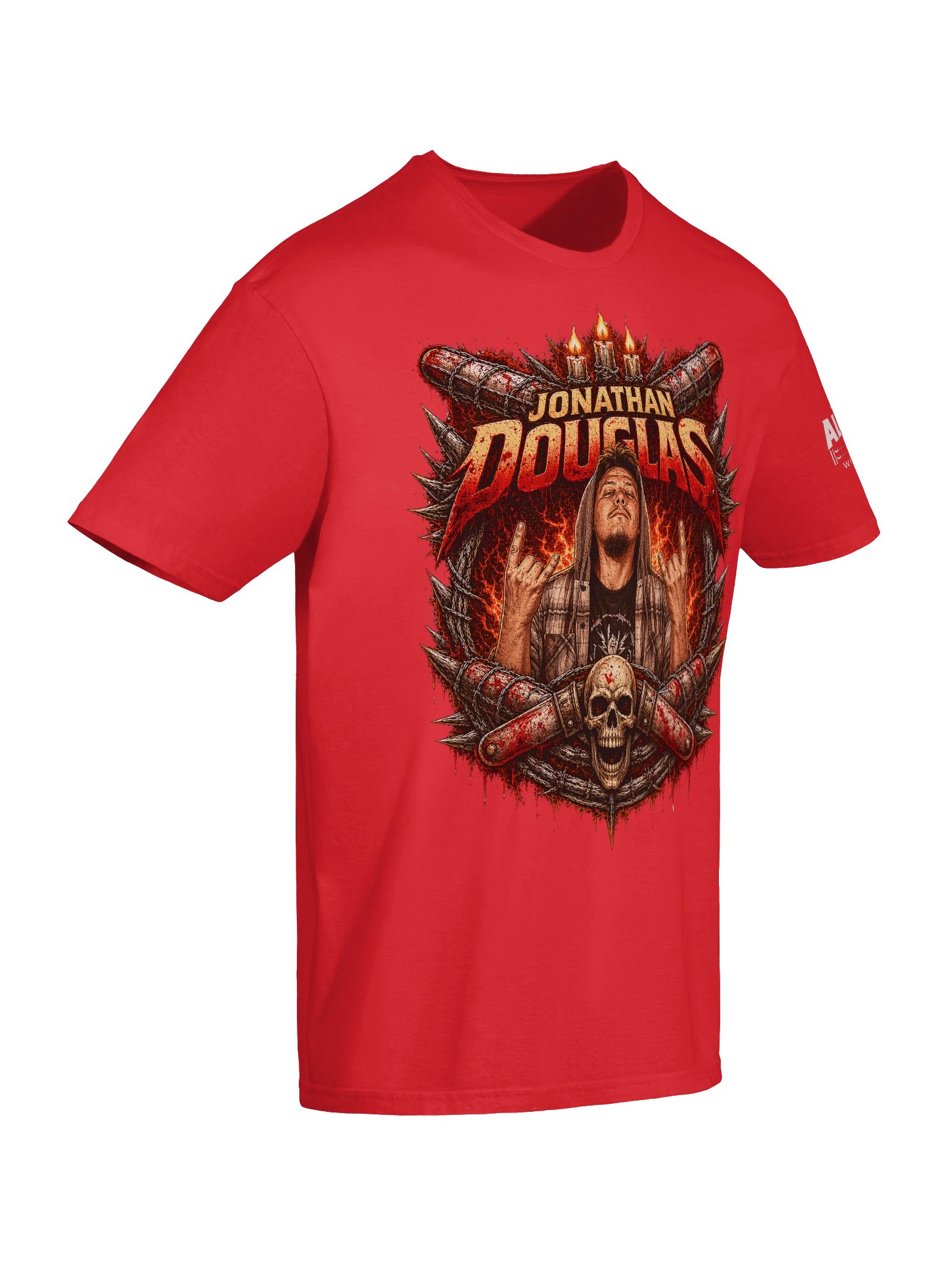 Jonathan Douglas "Skull and Bats" Tee product image (10)