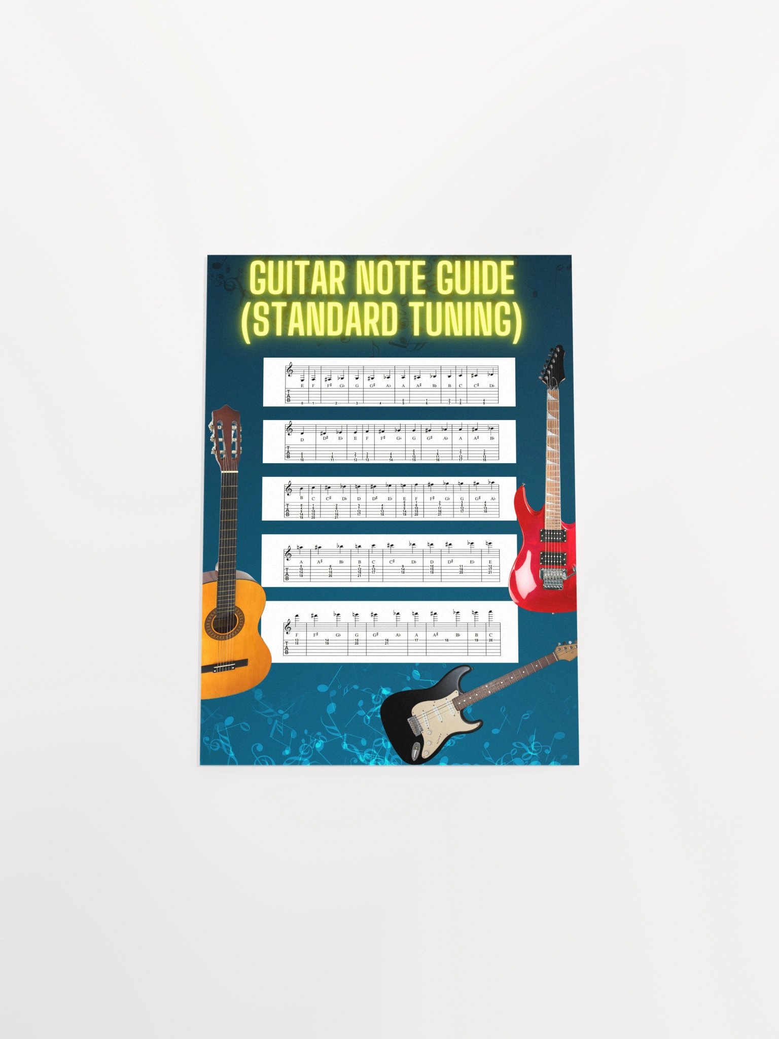Guitar Note Guide (Standard) product image (20)