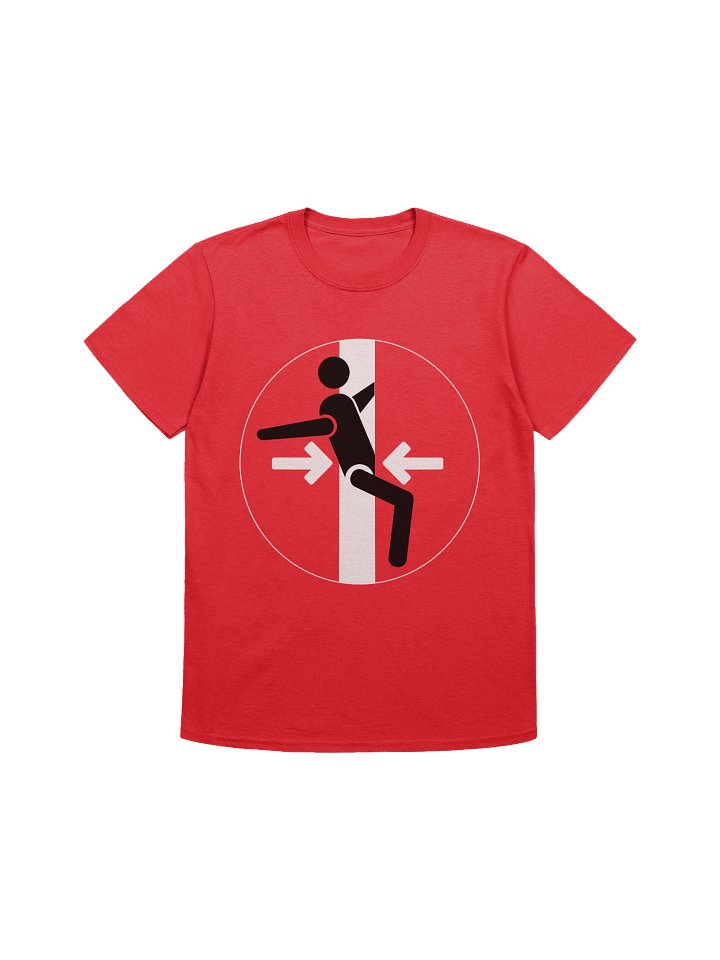 Mind The Doors! Italian Railway Sign T-Shirt product image (1)