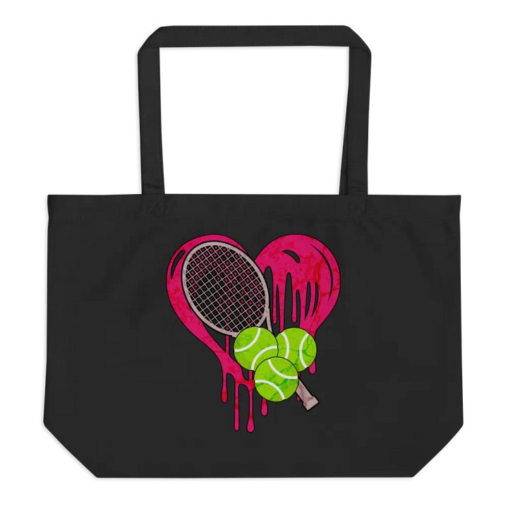 Heart Tennis Love All Tote Bag product image (1)