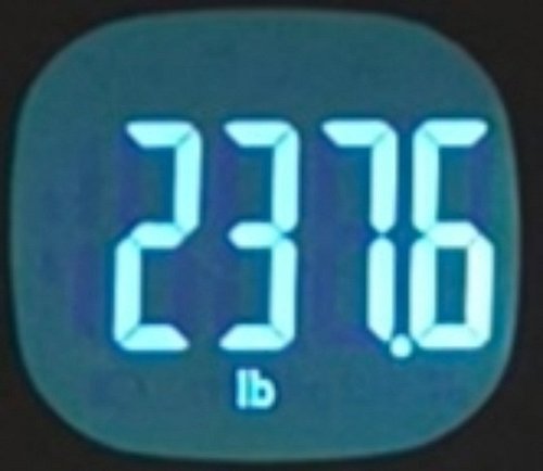 -4 Months Fitness Update-
Last Week: 245.8lbs(111.4kg)
Current: 237.6lbs(107.7kg)

New milestone! Down 60lbs/27kg!! Down 7.9l...