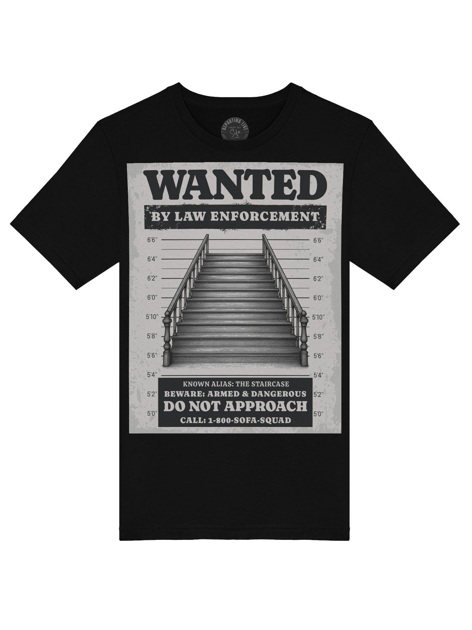 Wanted Staircase Suspect Tee product image (7)