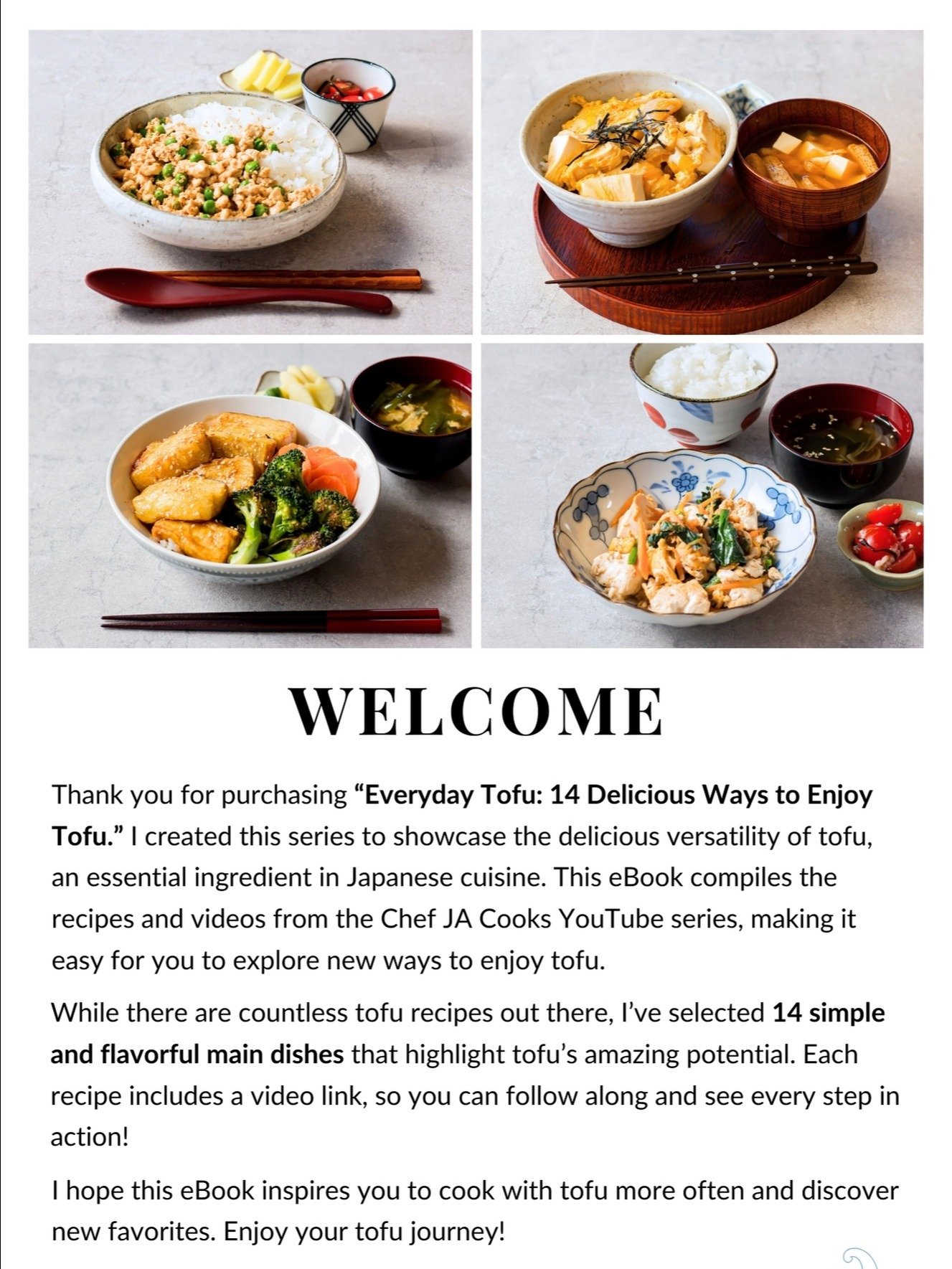 [eBook] Everyday Tofu: 14 Delicious Ways to Enjoy Tofu! (With Videos!) product image (2)