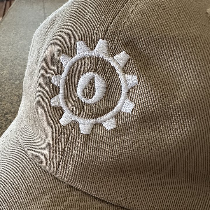 TOD Embroidered Hat (White Logo) product image (2)