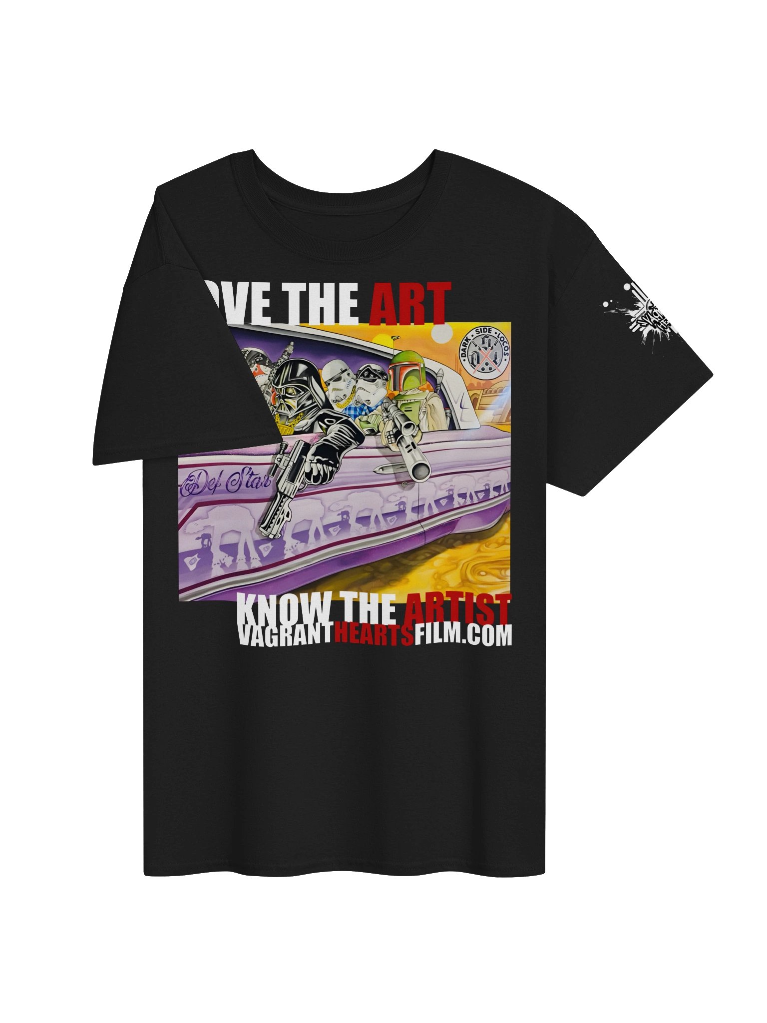 Dark Side Locos One Sided Tee product image (3)