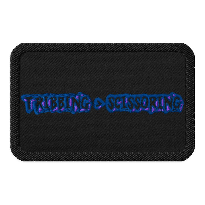 Tribbing > Scissoring Embroidered Patch product image (1)