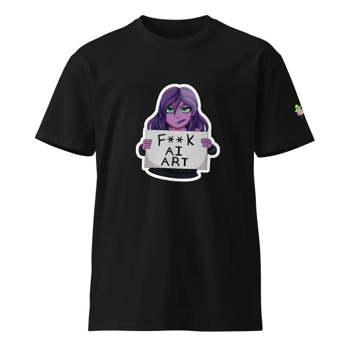 Fuck AI Art - Front & Back- Unisex T-Shirt product image (1)