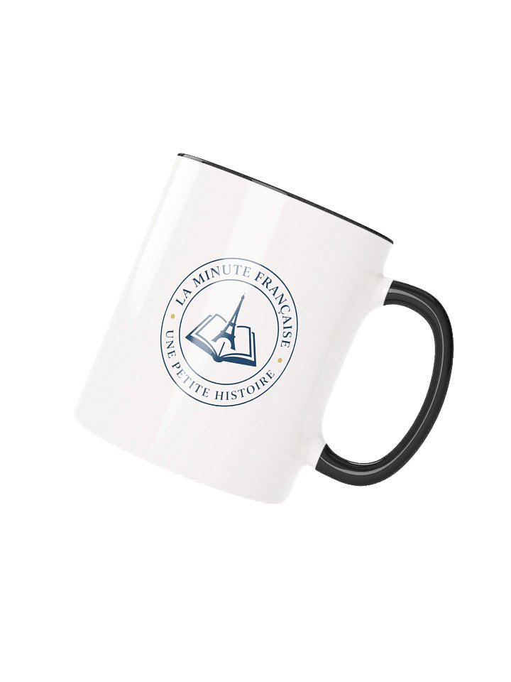 La Minute Française Ceramic Mug, French Learner Coffee Mug Gift product image (2)