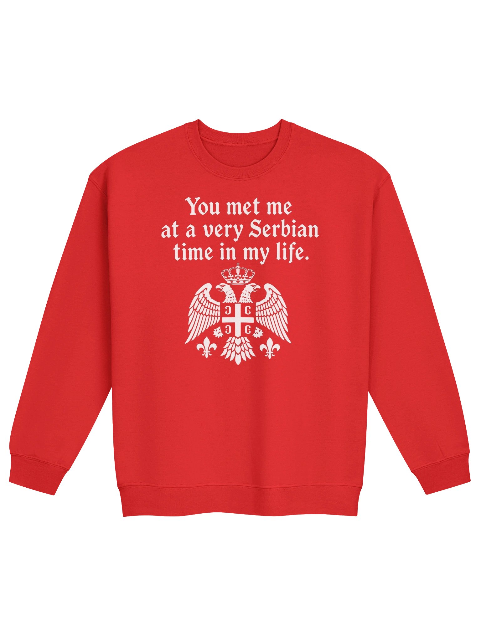 Very Serbian Time Crewneck product image (17)