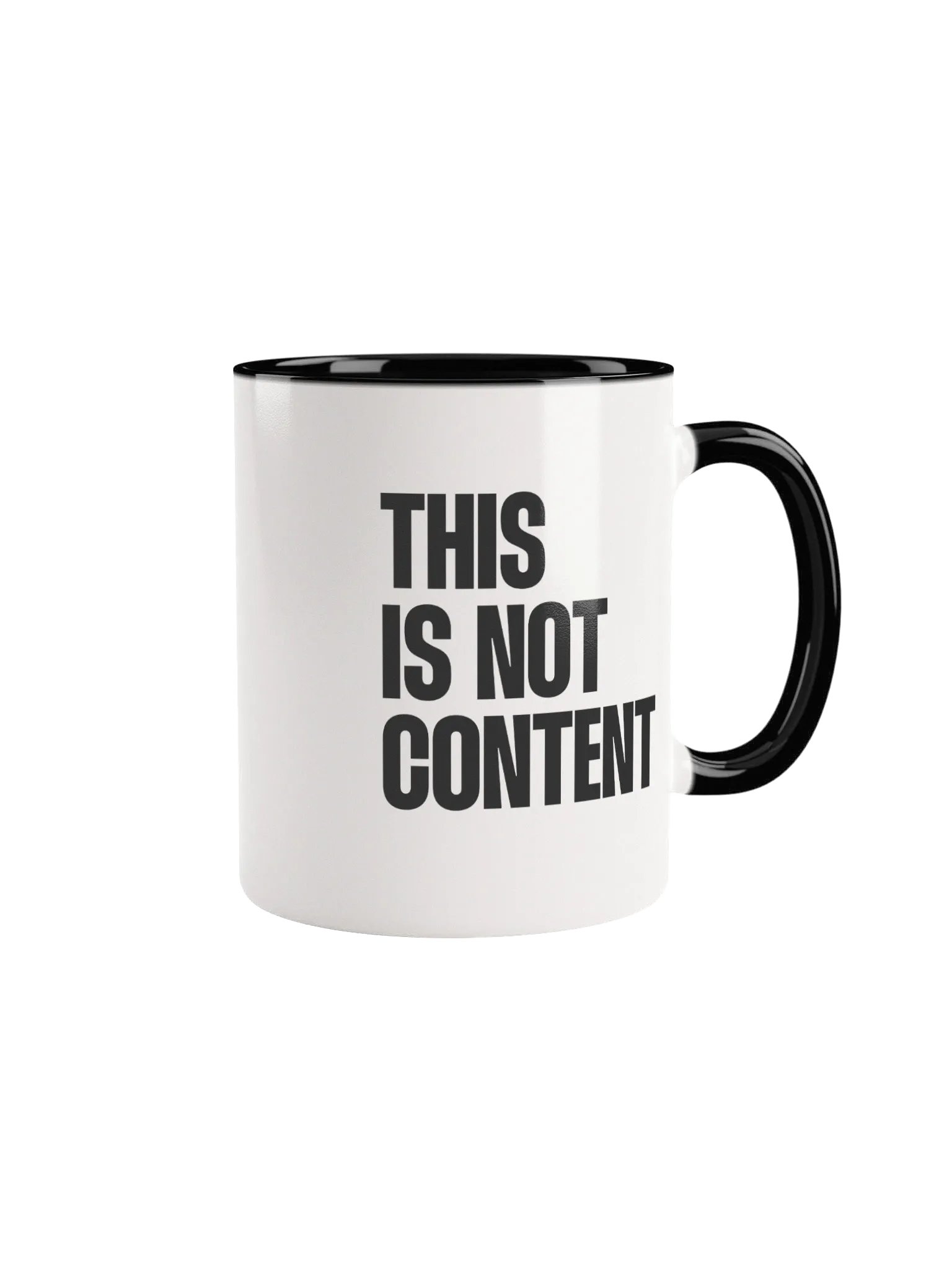 THIS IS NOT CONTENT // 002 Mug product image (1)
