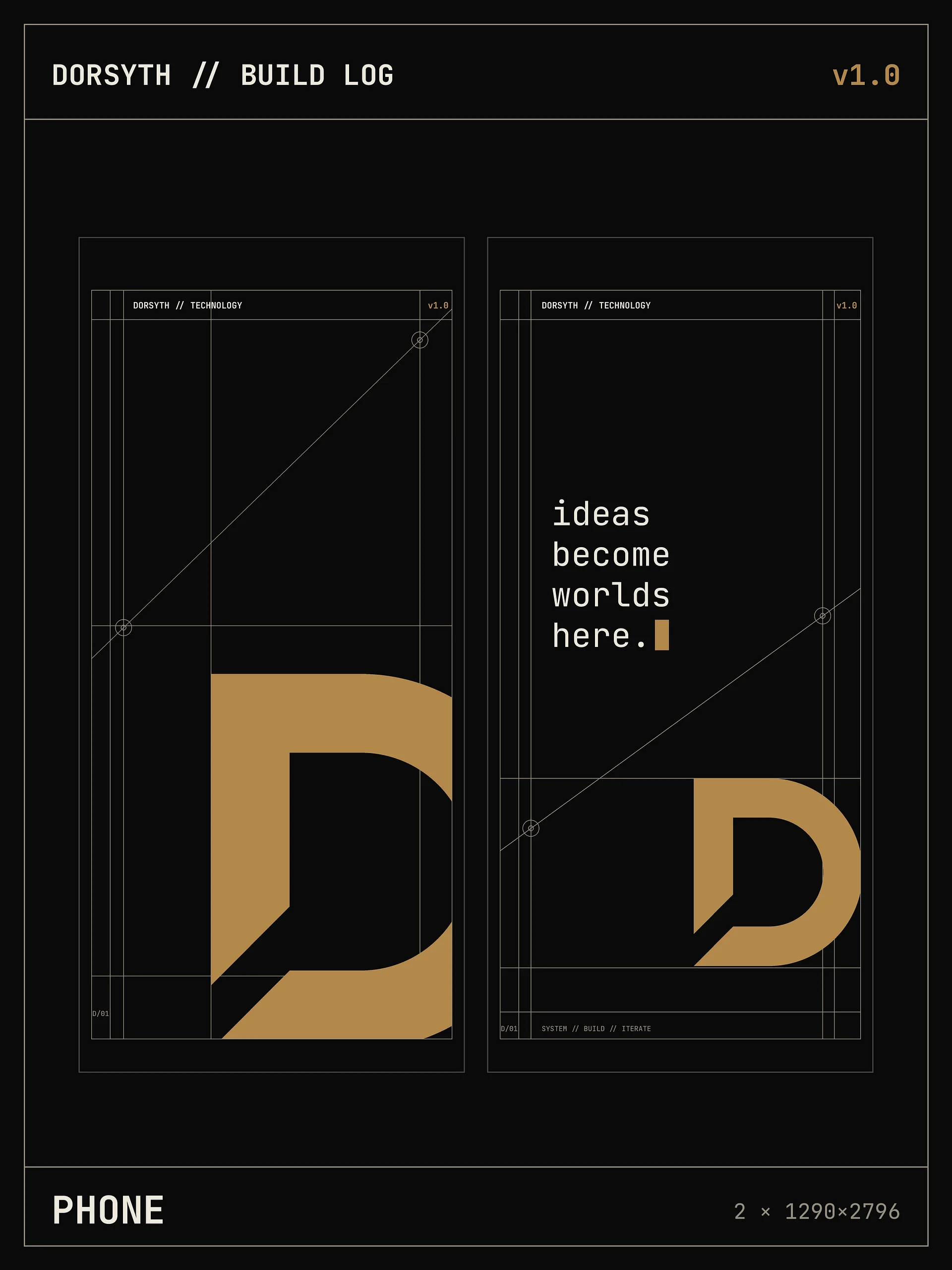 Dorsyth Technology — Build Log Wallpaper Pack product image (4)