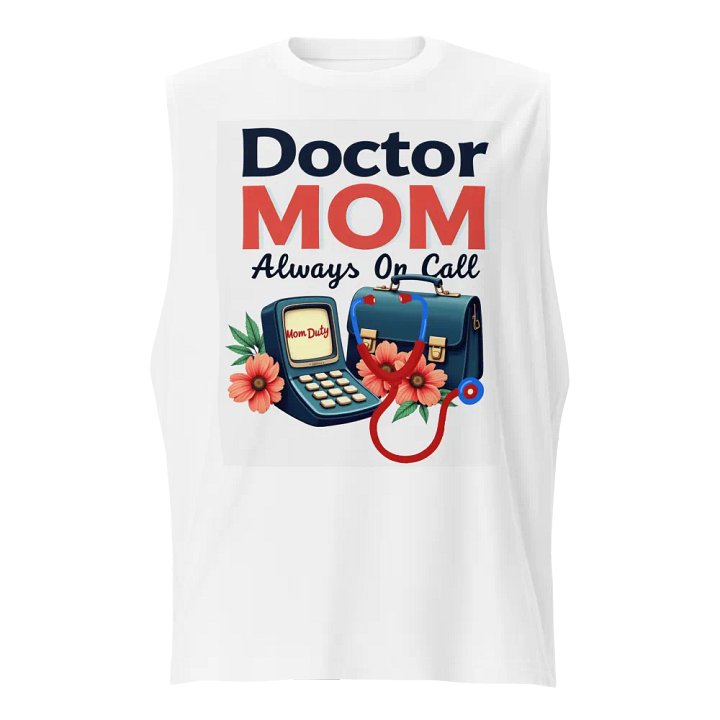 Doctor Mom Muscle Tank product image (1)