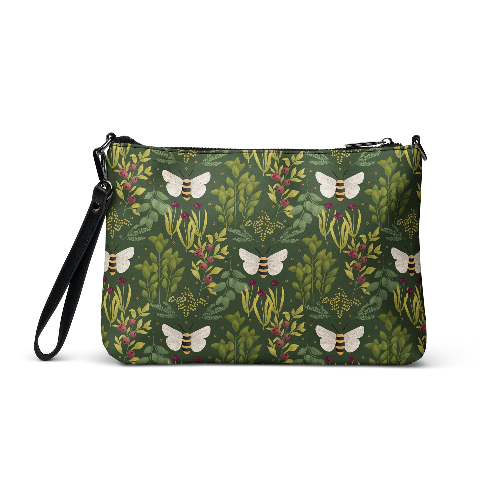 Bees and Foliage Convertible Crossbody Bag product image (3)