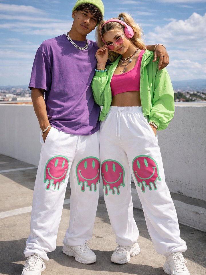 Drip Smiley Street Pants product image (1)