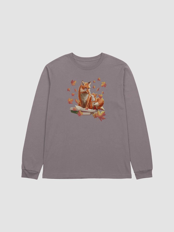 Fall Fox Family Bella Supersoft Long Sleeve T-Shirt product image (4)
