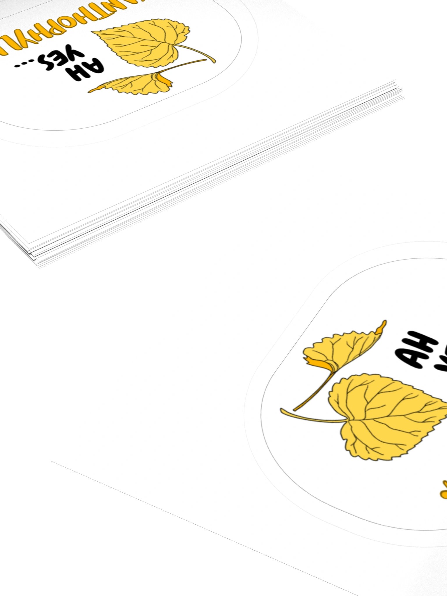 Ah Yes... Xanthophylls Sticker product image (4)