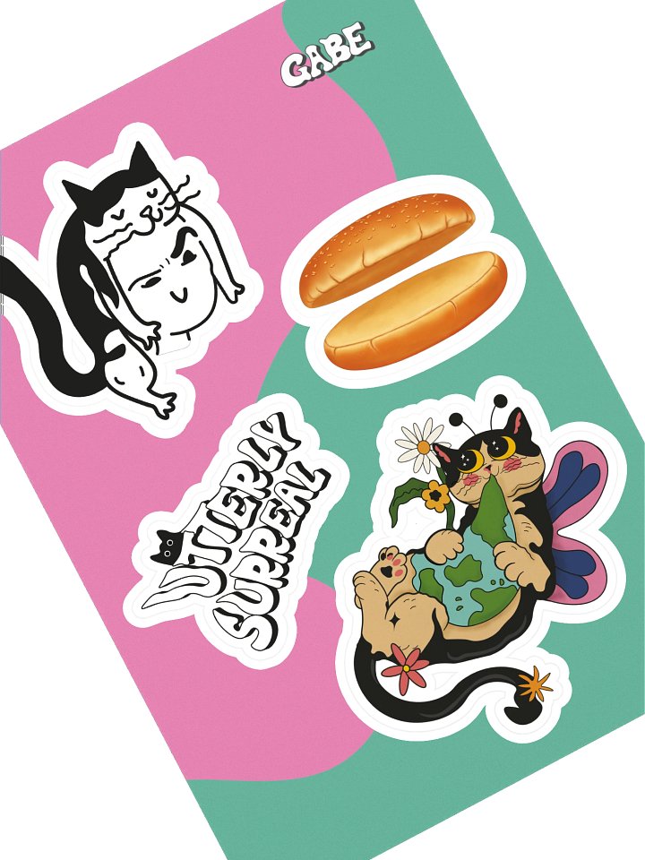 GABE Sticker Set product image (2)