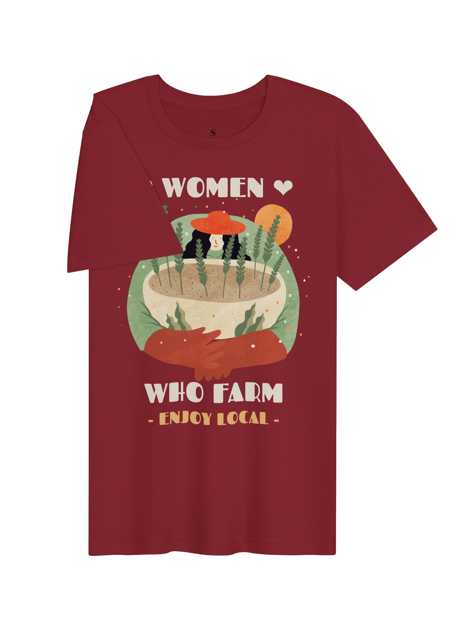 Women Who Farm: Enjoy Local Tee product image (5)