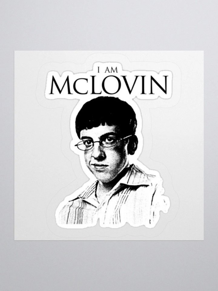 SuperbadMcLovin I Am McLovin 1 Slap Sticker product image (1)
