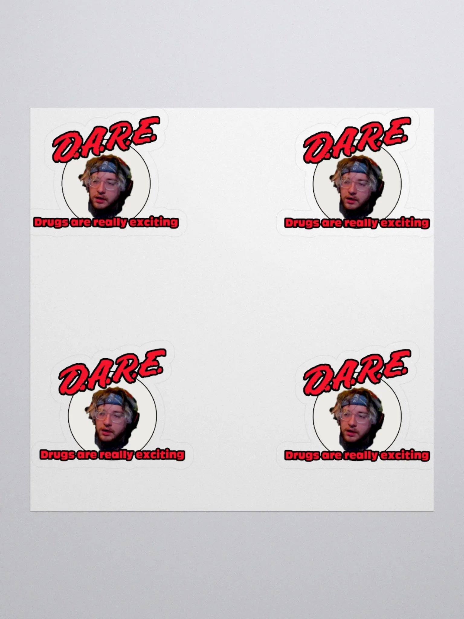 D.A.R.E Sliick - Stickers product image (1)