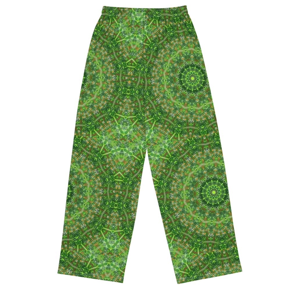 Green Celtic Circle Wideleg Pants product image (1)