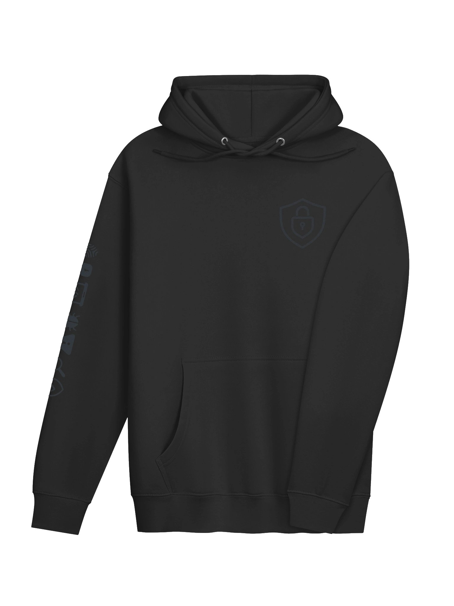 Sudadera Escudo · Black Edition · Capa 8 · byte_shield product image (4)