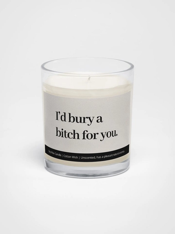 For You Candle (Black) product image (1)