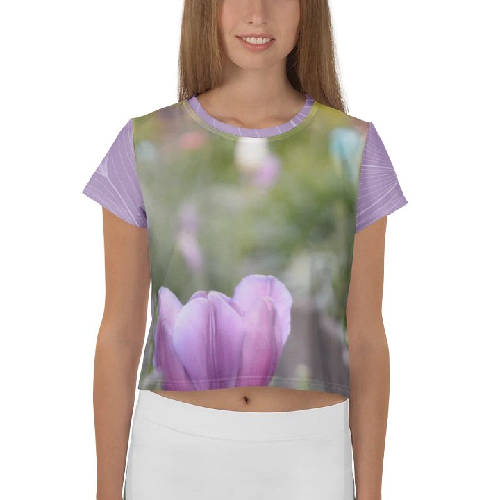 Crop top - Purple tulip product image (1)