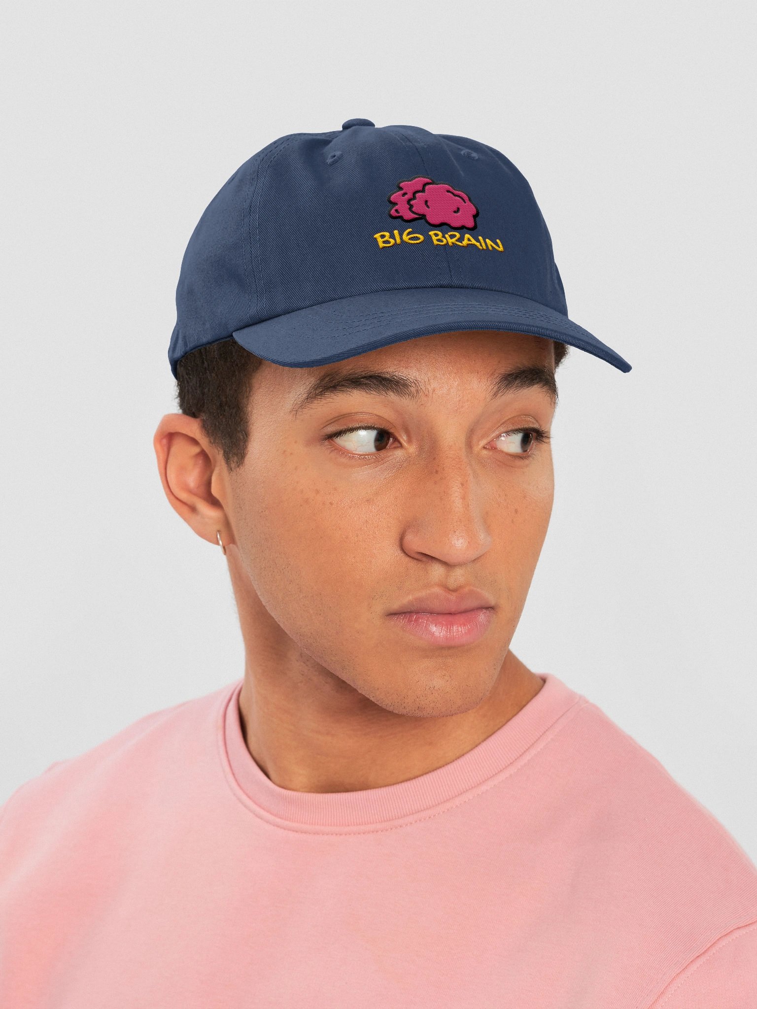 Big Brain Dad Hat - Embroidered product image (6)