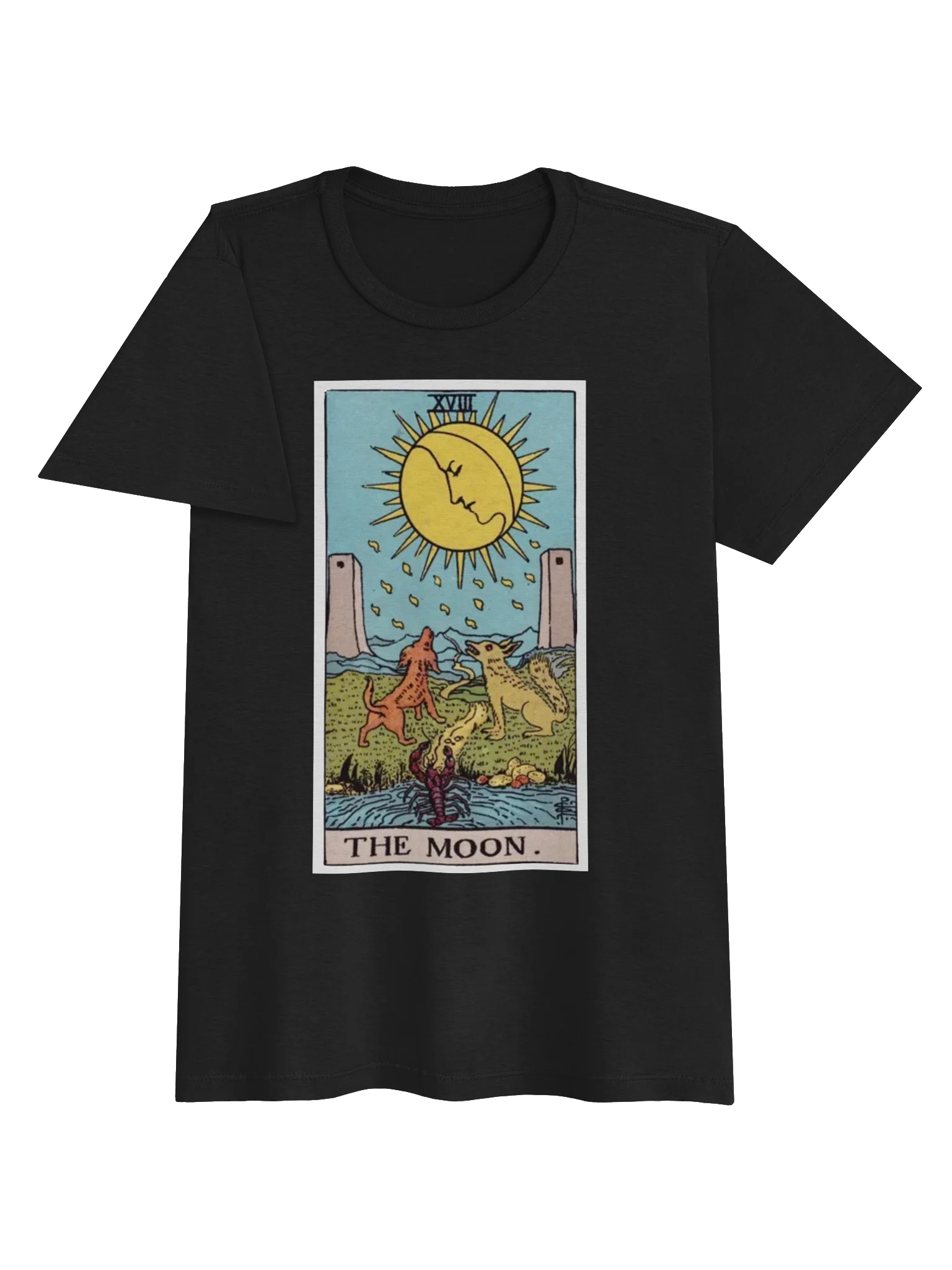 The Moon Tarot Women's Softstyle Tee product image (3)