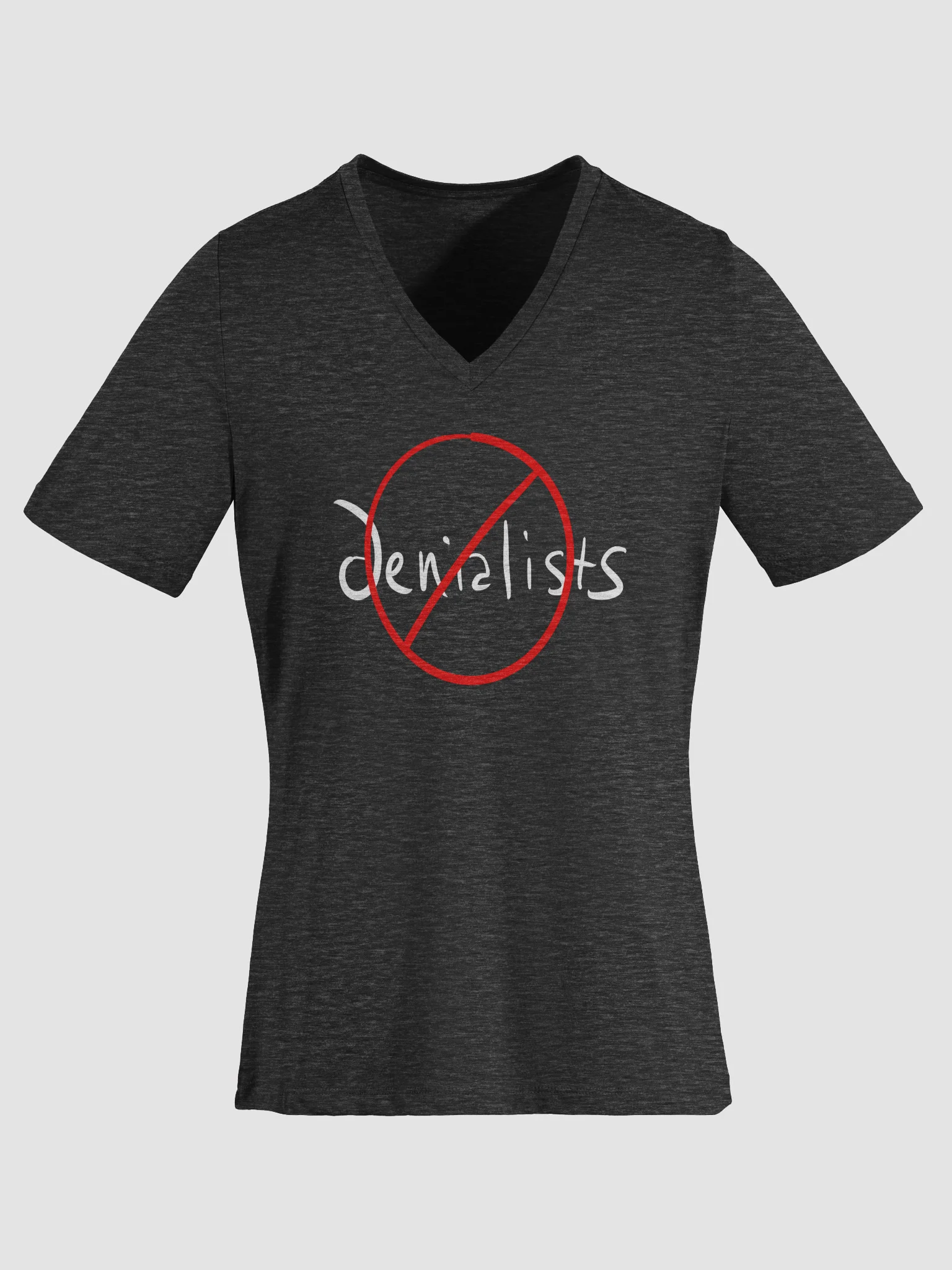 Ban Denialists relaxed V-Neck tee product image (12)