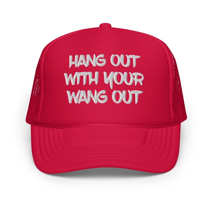 WANG OUT Foam Trucker Hat product image (11)