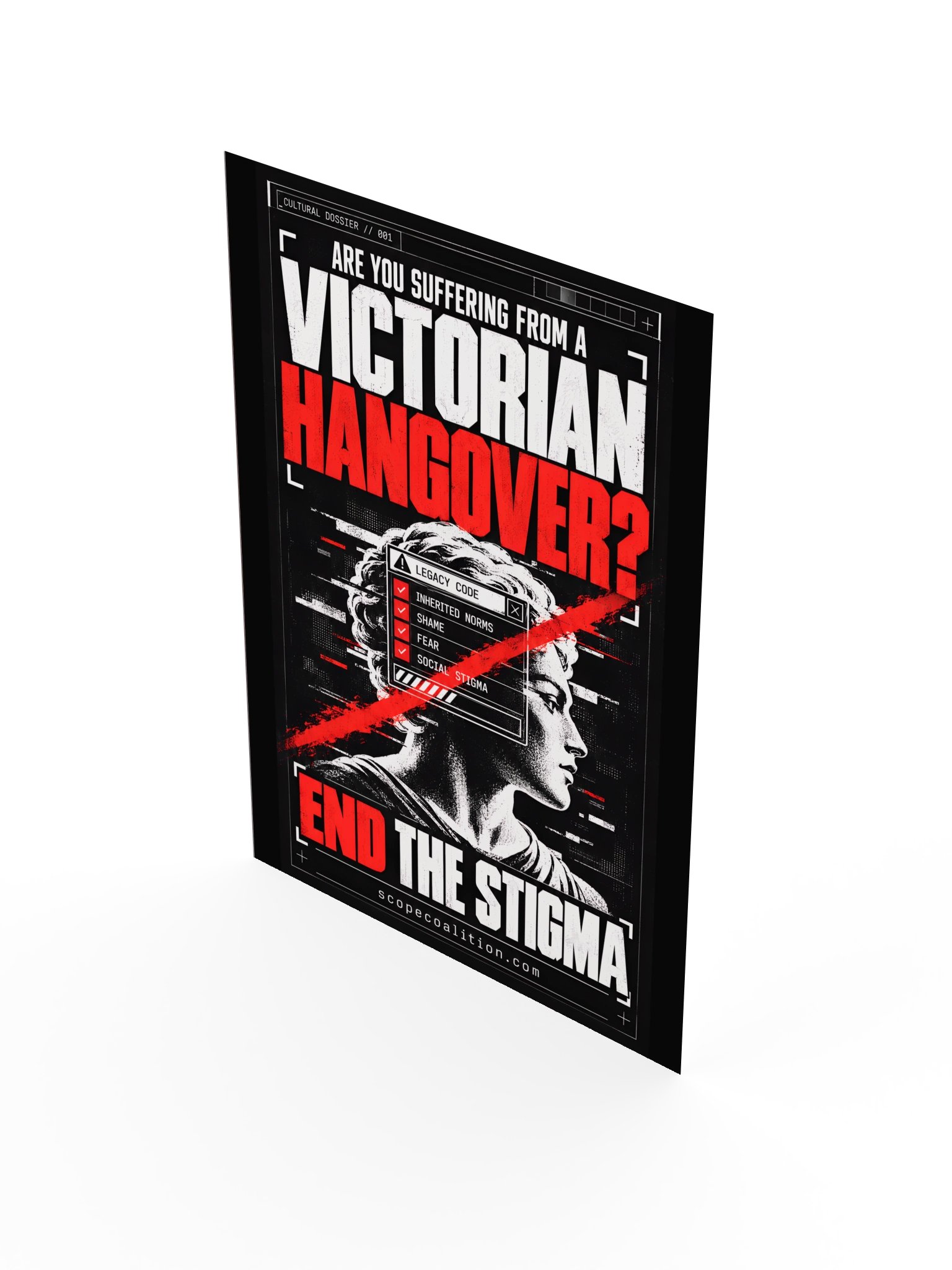 "The Victorian Hangover" Civic Broadside Art Poster (Multiple Sizes) product image (3)