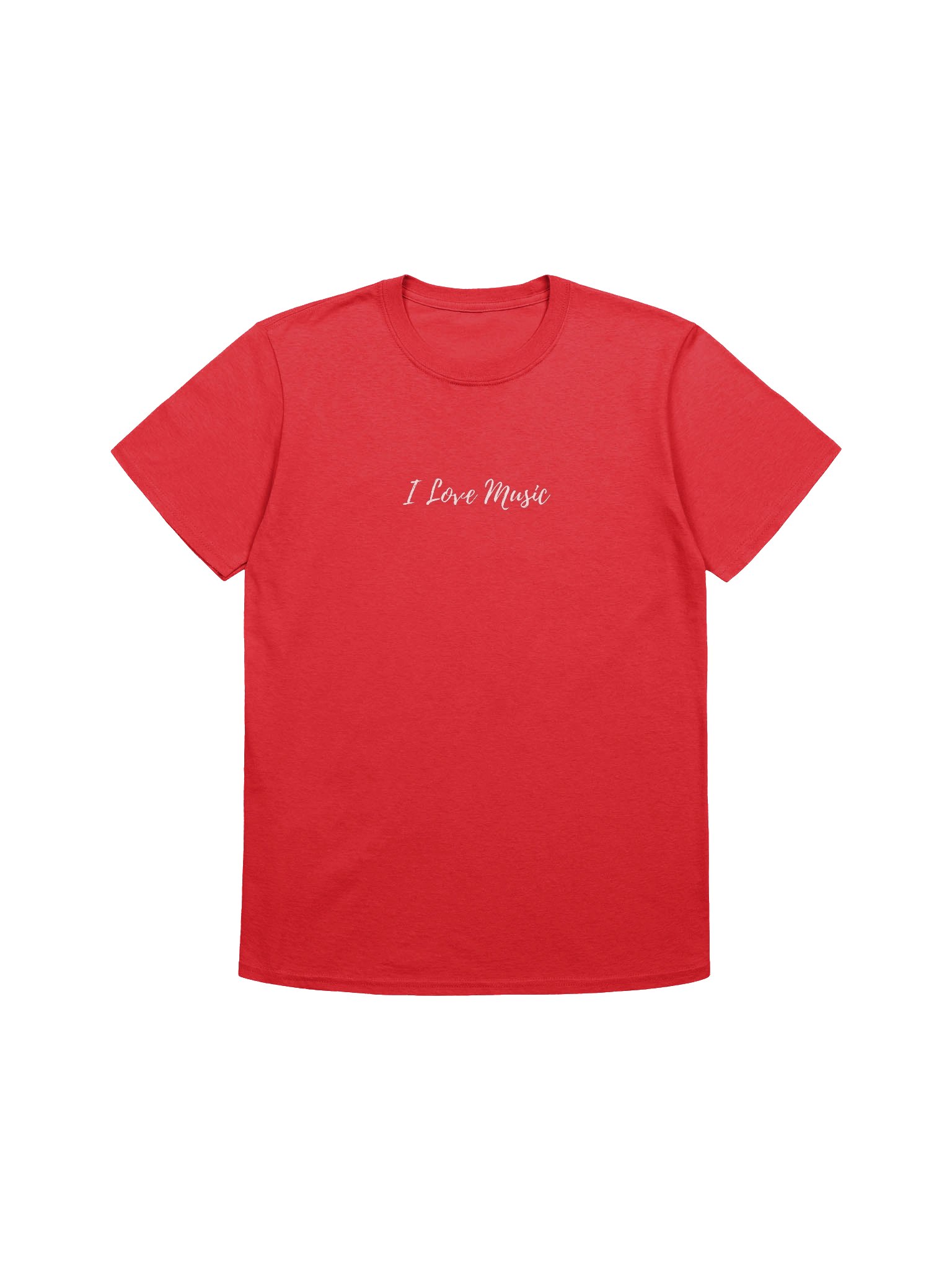 I Love MUSIC Unisex T-Shirt product image (1)