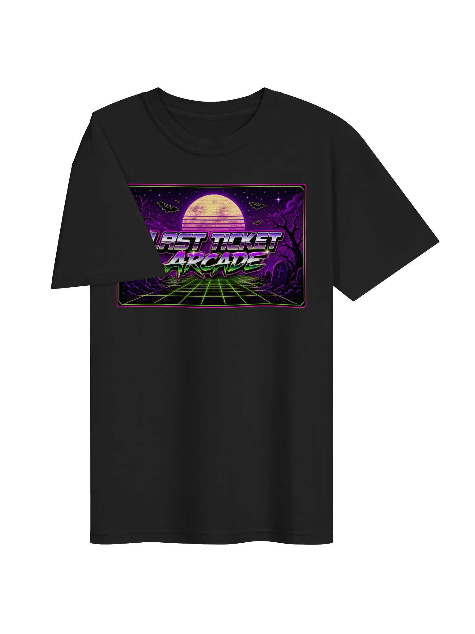 Last Ticket Arcade Halloween Tee product image (3)
