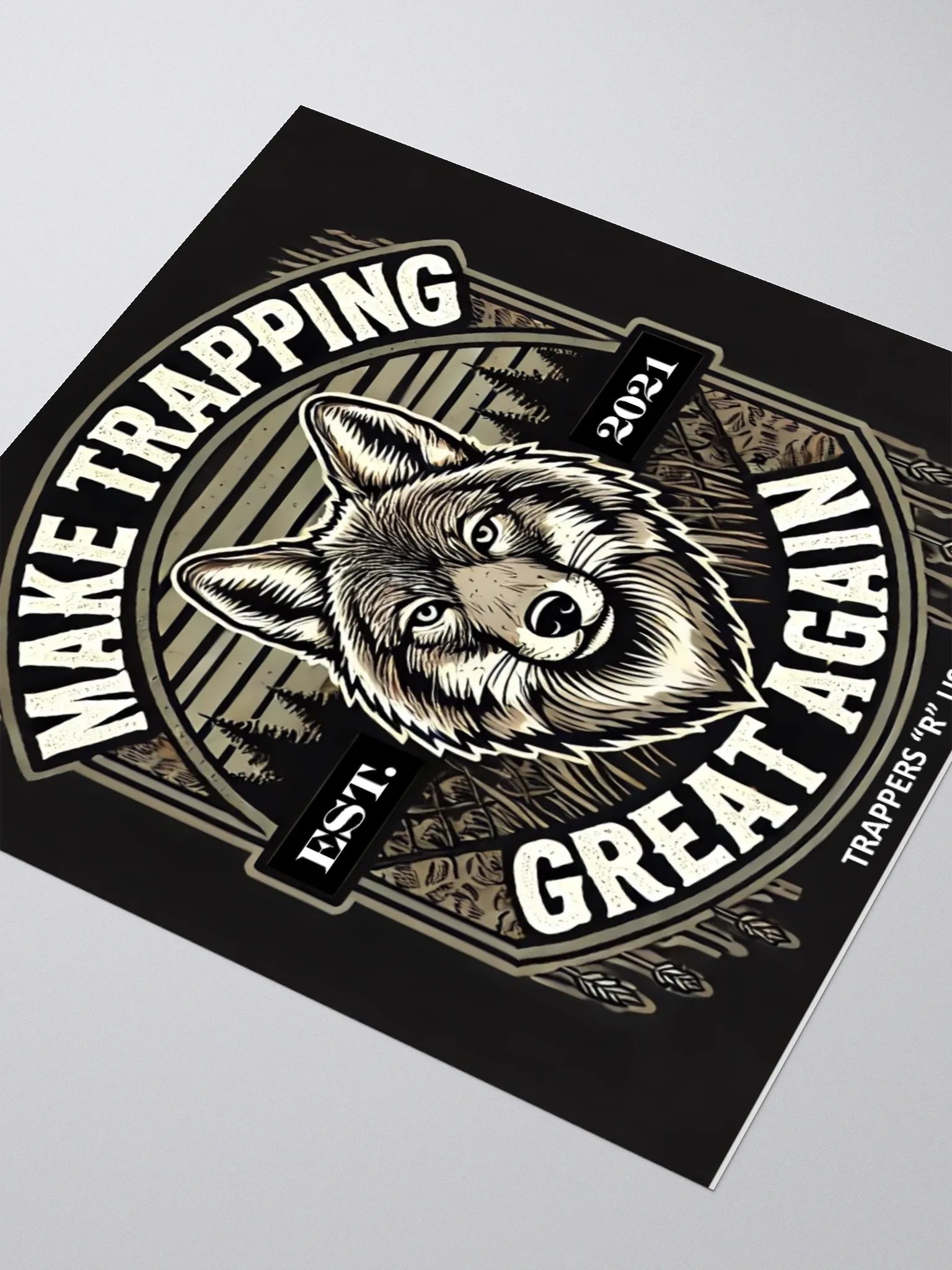 TRUS "Make Trapping Great Again" Sticker product image (10)
