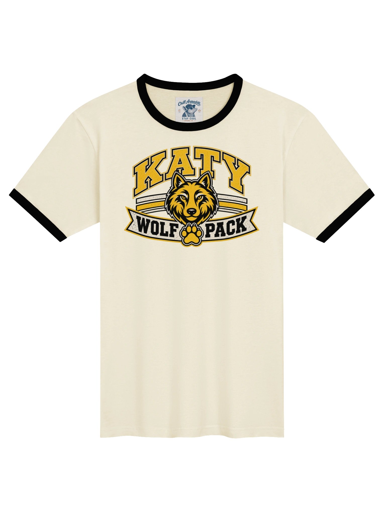 Katy Wolf Pack Retro Ringer Tee product image (2)