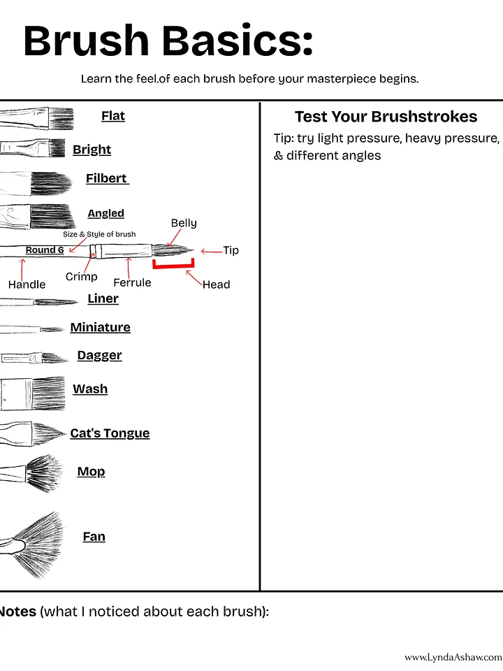 Free; Basic Brush Guide product image (1)