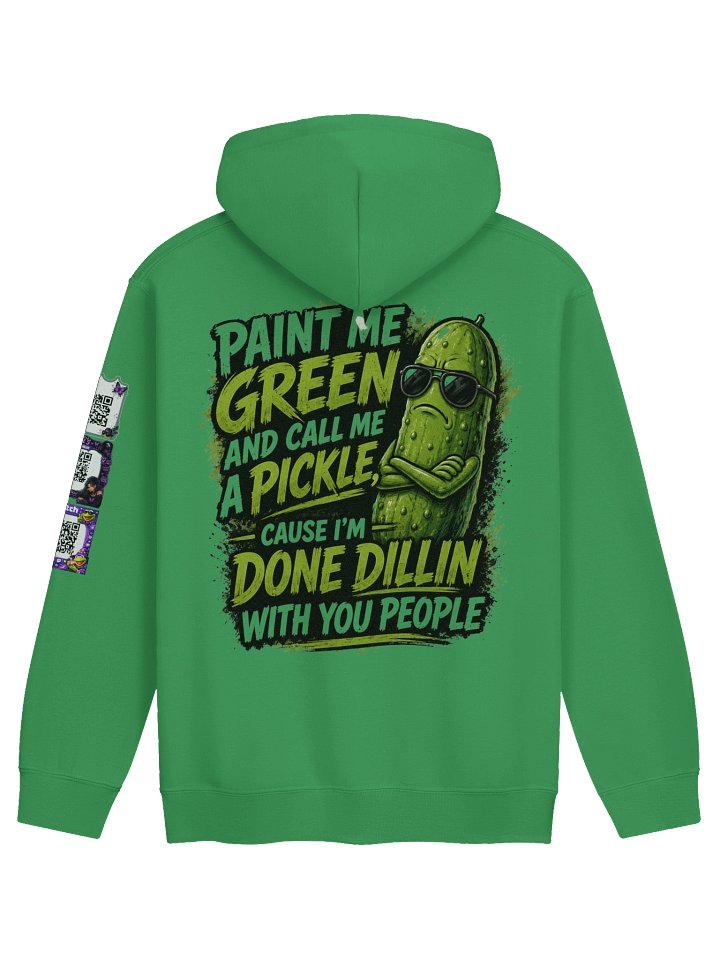 Pickle Hoodie w/QR product image (45)