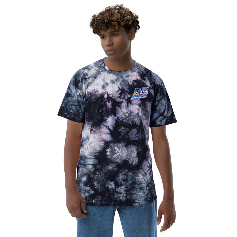 KARL TIE DYE EMBROIDERED TEE product image (9)