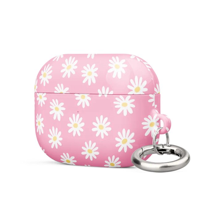 Pink Daisy Daydream AirPods Case product image (5)