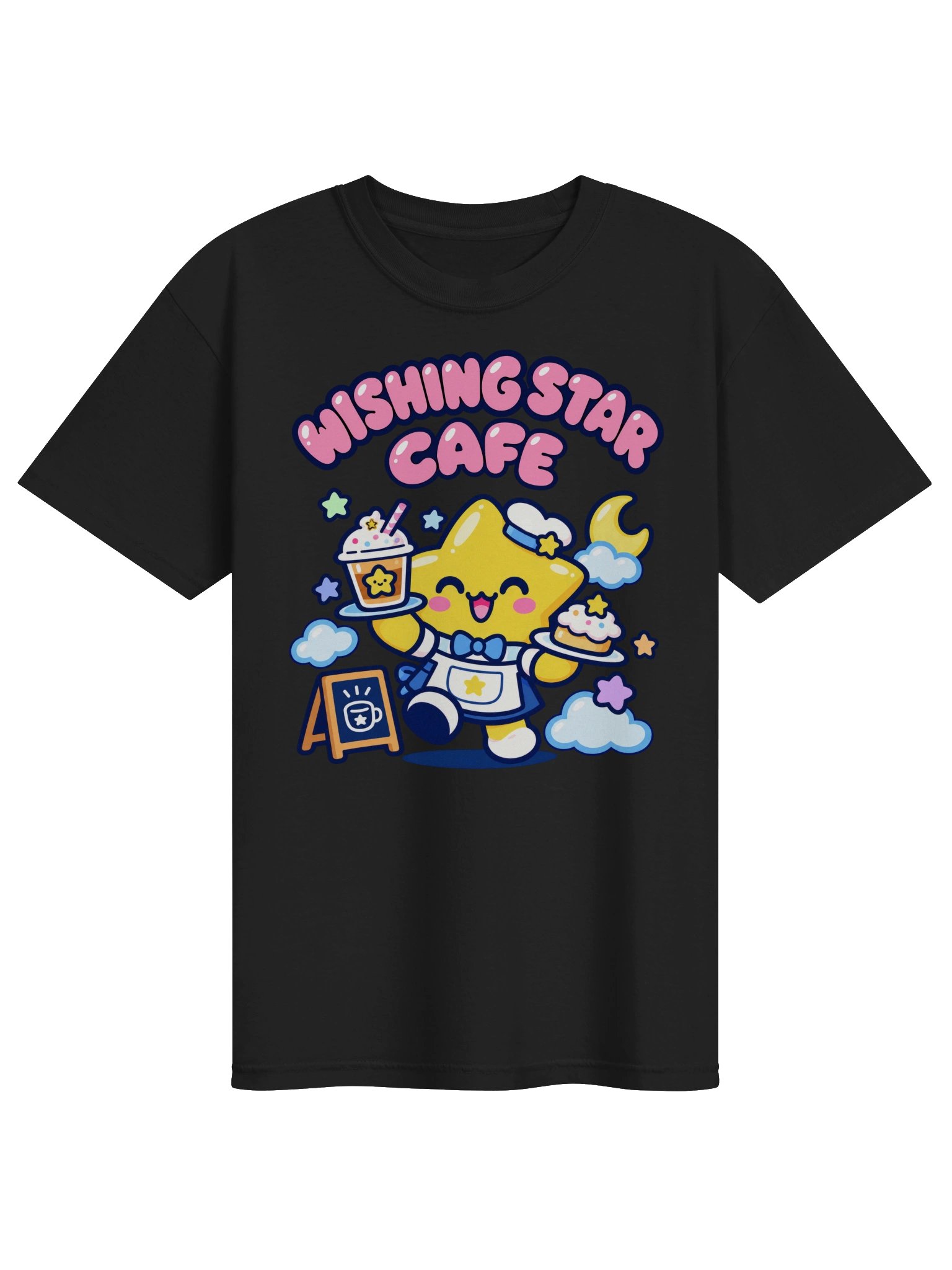 Wishing Star Cafe | Coffee Maid Graphic T-Shirt product image (8)
