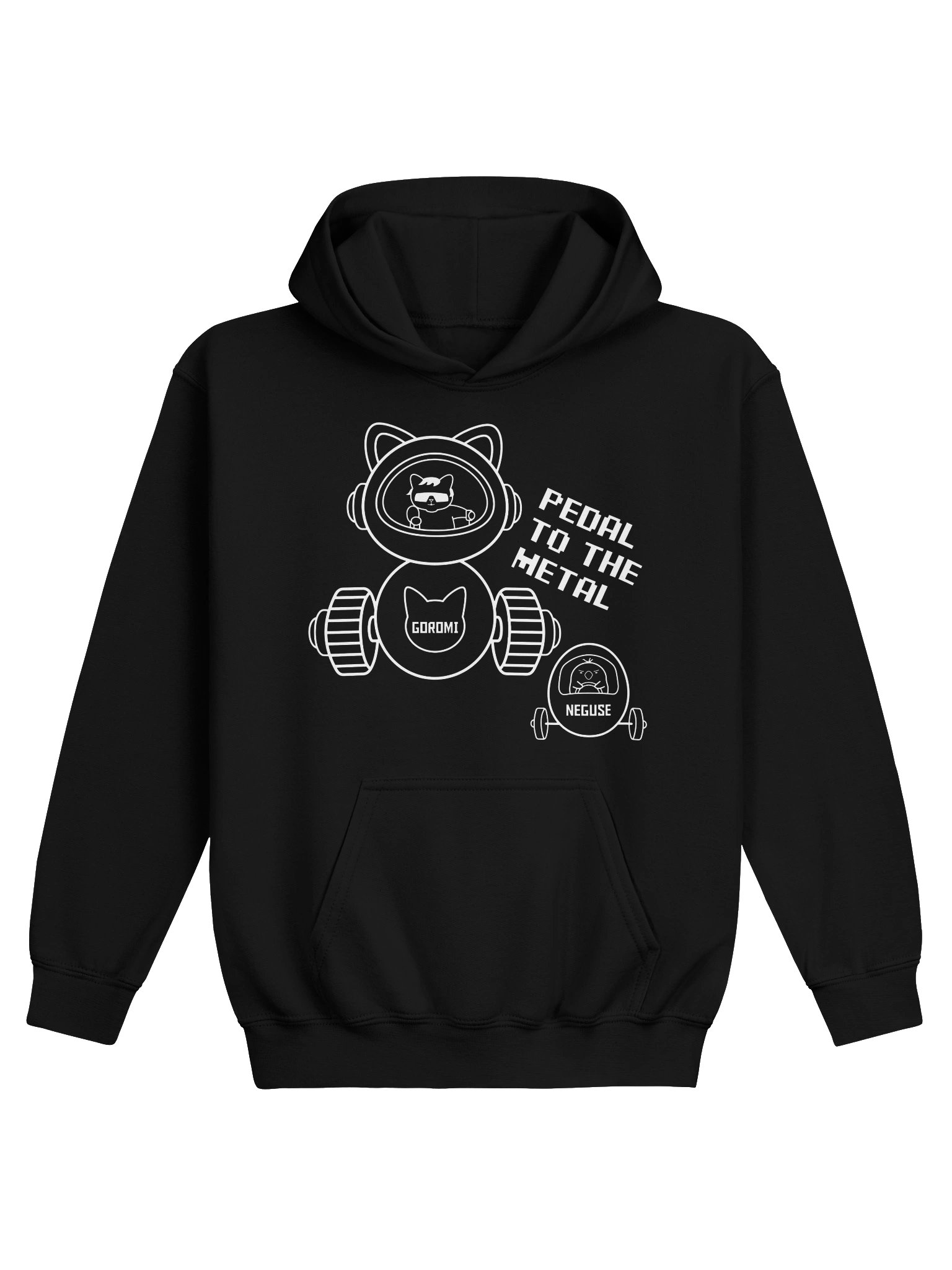Goromi the Cat (Inefficient Vehicle Race) - Unisex Youth Hoodie product image (1)