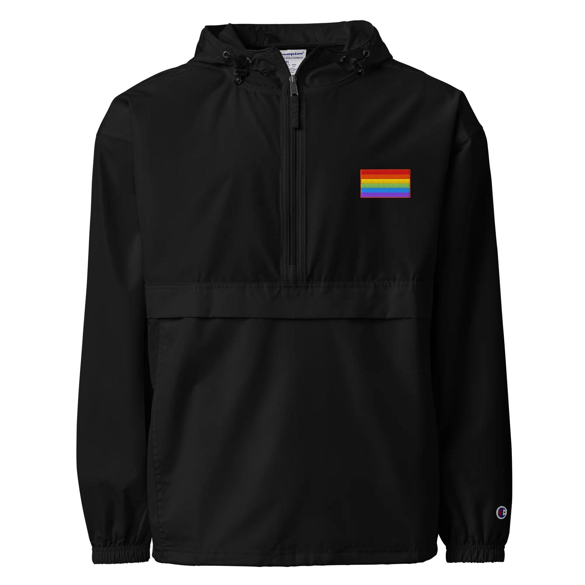 Rainbow Stripes Packable Jacket product image (1)